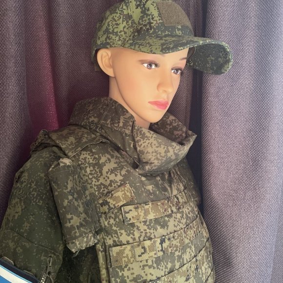 Russian Army EMR DIgital Flora Hat Velcro Patch Tactical Adjustable Cap - Picture 2 of 2